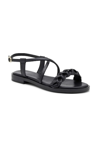 Sandalet Kadın 85p9 Frau Mofy Leather Nero