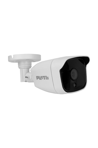 Gece Görüşlü Siyah Beyaz Plastik Kasa Ahd Bullet Kamera Plato Pl-22765 2mp 2.8 Mm 4ın1