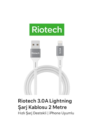 Riotech 3.0a Lightning Kablo 2m