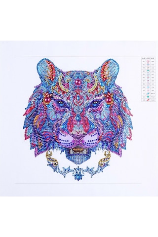 Monyee 30x30cm Yarı Tamamlanmış Özel Şekil Elmas Boyama, Ev Dekorasyonu İçin Dıy El Sanatı Seti Diğer