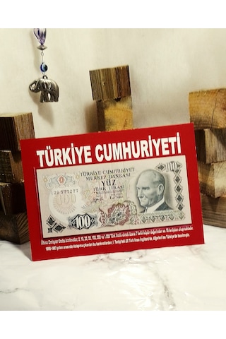 Cumhuriyet İlk Dönemi Koleksiyon Kâğıt Para 6100k