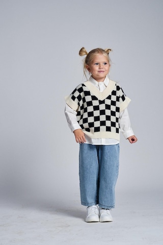 Erkek Süveterli Üçlü Takım Siyah