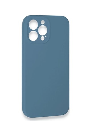 Newface - 615 - iPhone Uyumlu 13 Pro Max Kılıf Lansman Legant Silikon - - Csmo-tex - Açık Mavi