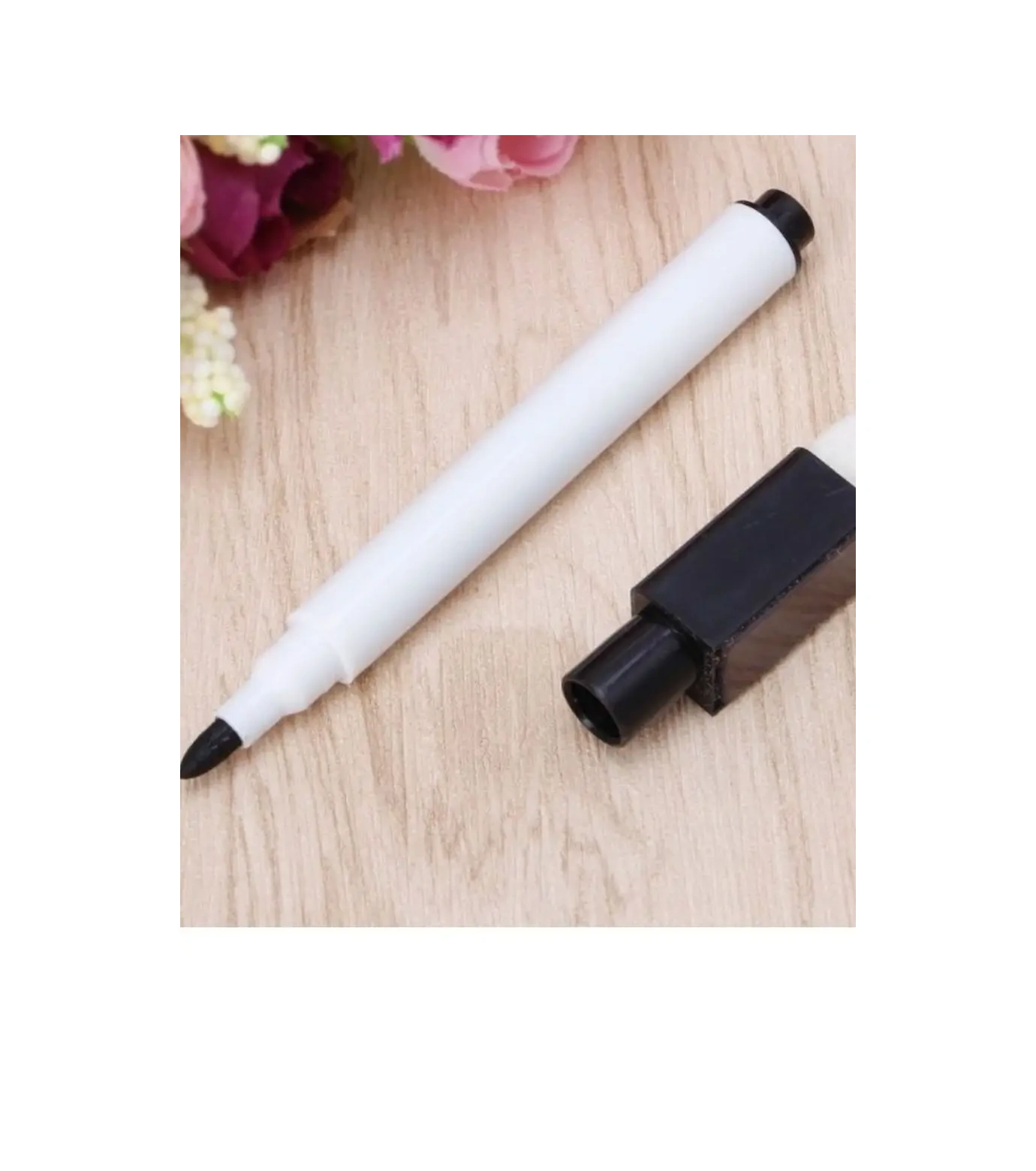 Magburg Manyetik Tahta Kalemleri, Fosforlu Keçeli Kalemler 115030281 Siyah