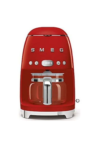 Smeg Dcf02rdeu Filtre Kahve Makinesi 50 S Style - Kırmızı