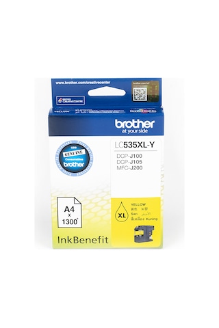 Brother Lc535Xly Sarı Mürekkep Kartuş 1300 Sayfa Brother Lc535Xly Sarı Mürekkep Kartuş 1300 Sayfa