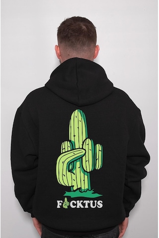 Fcktüs Kaktüs Argo Orta Parmak Sweatshirt Unisex Kapüşonlu Hoodie 001