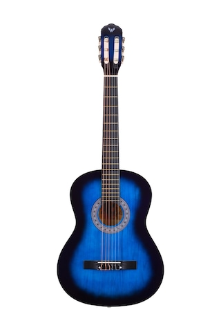 Angel Acg100-Bls 4/4 Mavi Klasik Gitar