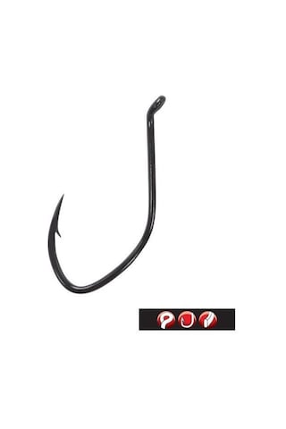 GAMAKATSU LS-4644F Siyah No:1/0 Olta İğnesi 1/6