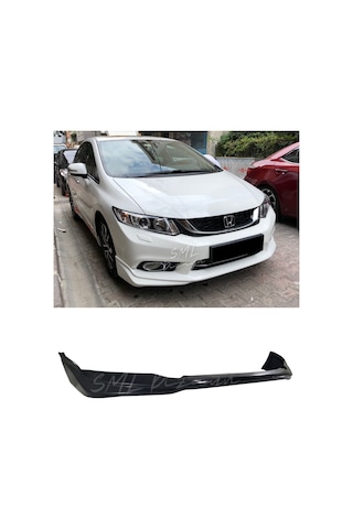 Honda Civic Fb7 Ön Ek (Plastik) Boyasız Fb7 Ön-Tampon-Karlık-Ek