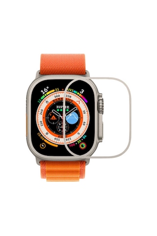 Watch Ultra 49mm Ata Metal Kasa Koruyucu Saat Çerçevesi - Starlight