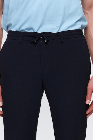 D's Damat Ds Damat Slim Fit Lacivert Beli Lastikli Bağcıklı Fermuarlı Likralı Rahat Jogger Pantolon 2HC03ORTJGR01 Lacivert