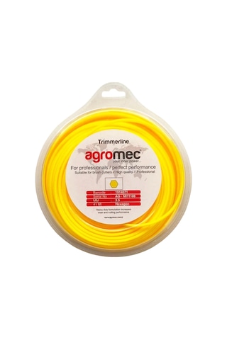 Agromec Altı Köşe Tırpan Misinası 3.5mm X 41m