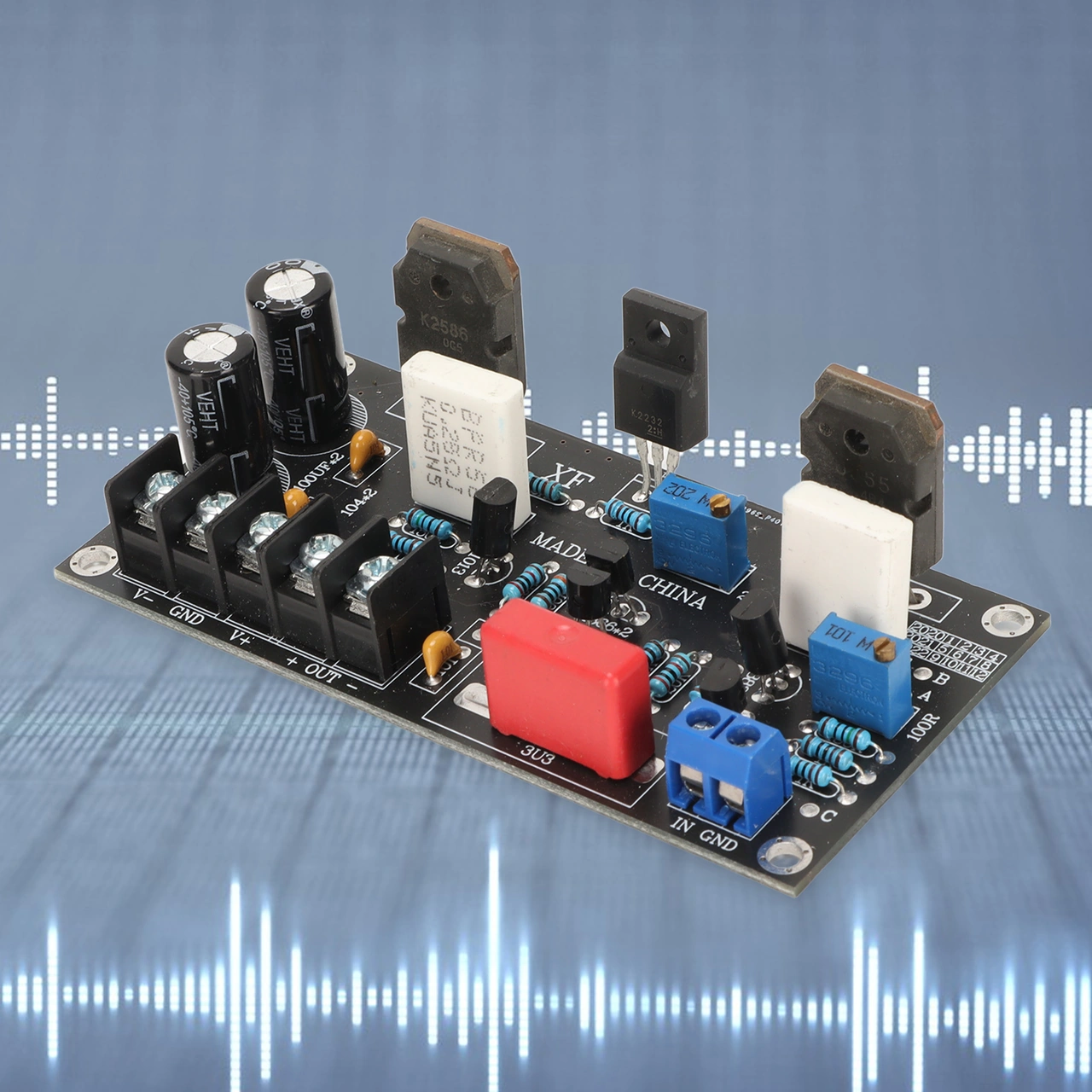 Shineyee 30w 8ω Fet Güçlendirici Kartı - 31db Kazançlı, Ev Sineması/ses Sistemi İçin, 0hz-100khz Frekans Aralığı, Audiophile Performans