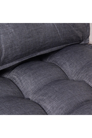 Yataklı Koltuk Mocca Keten Tek Kişilik Gri