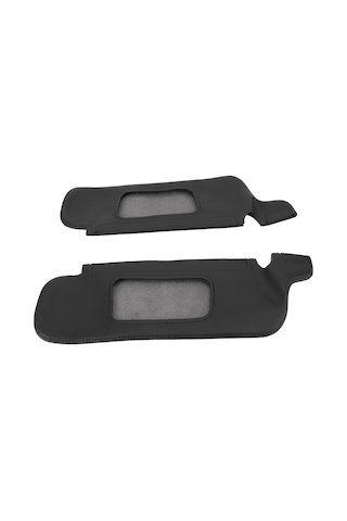 Reedark Ford Mustang 1994-2004 İçin Gri Pu Deri Güneş Koruyucu Örtü 2 Adet - Kolay Kurulum, Kırılma Direnci Ve İç Dekorasyonu Zenginleştirir