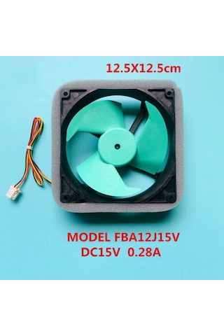 Sharp Buzdolabı Dondurucu Dondurucu Soğutma Fanı Motoru Fba12j15v Dc15v 0.28a 1 Adet