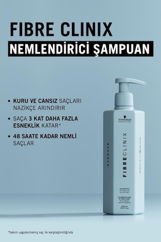 Nemlendirici Şampuan 300ml Kuru Ve Cansız Saçlar
