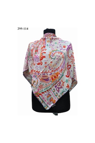 Zer Scarf Zer Scarfs Dijital Soft Pamuk Eşarp 295-114 Çok Renkli