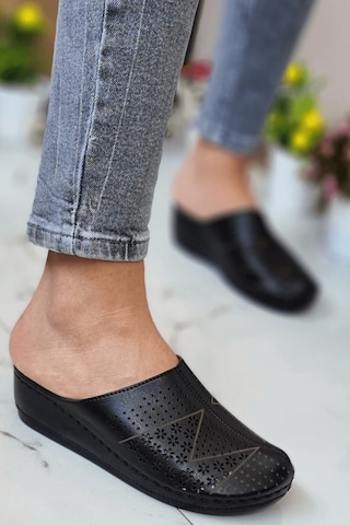 Neon Shoes Lisa Kadın Sabo Medikal Doktor Hemşire Hastane Tam Ortopedik Önü Kapalı Ev Dışarı Terlik 001