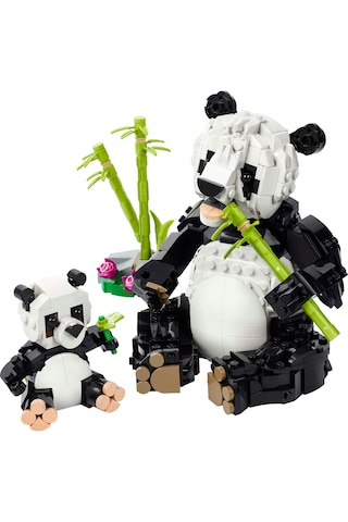 LEGO® Creator 3’ü 1 Arada Vahşi Hayvanlar: Panda Ailesi 31165 - 8 Yaş ve Üzeri Çocuklar için Yaratıcı Oyuncak Yapım Seti (626 Parça)