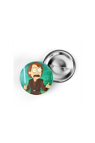 Anakin Skywalker - 44 Mm İğneli Çanta Rozeti - 5 Adet Diğer Anakin Skywalker - 44 Mm İğneli Çanta Rozeti - 5 Adet Diğer