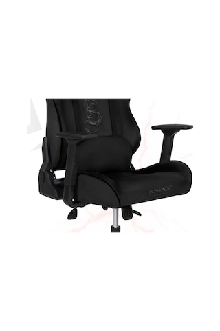 Rio Balerion Terletmez Kadife Kumaş Siyah Gaming Oyuncu Koltuğu - 13 Siyah