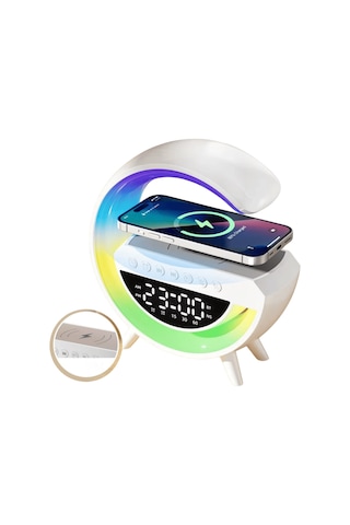 Rgb Kablosuz Hoparlör Bluetooth Usb Fm Tf Kart Destekli