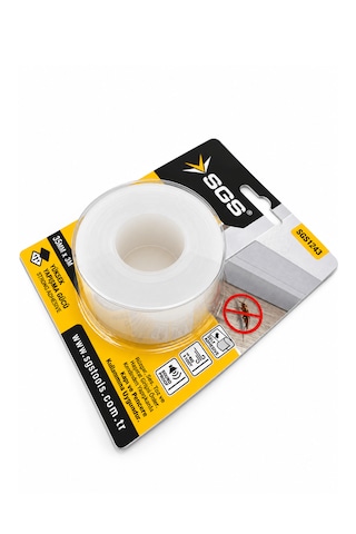Kapı Altı İzolasyon Bandı Yapışkanlı Şeffaf Kesilebilir Rüzgar, Toz, Ses Ve Haşere Önleyici Isı Yalıtım 35 Mm X 3 M