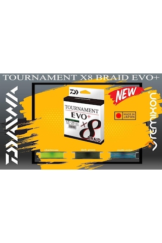 Daiwa Tournament Evo+ 8B Dark Green Ip Misina 135Mt