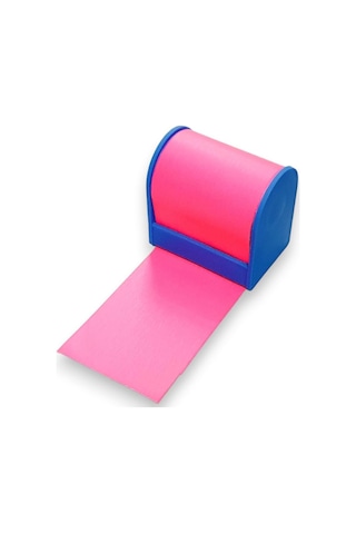 Neon Renkli Yapışkanlı Not Kağıdı Rulosu, 6 Cm X 5m, 80gr, Plastik Kesme Aparatlı, Ders Çalışma İçin İdeal