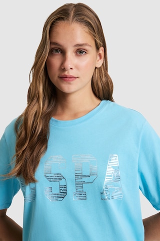 U.s. Polo Assn. Kadın Aqua Tişört Basic 50321690-vr007