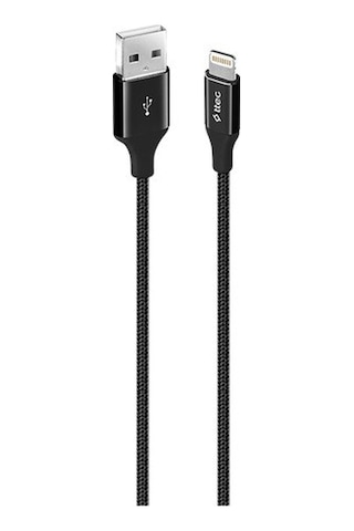 Ttec Alumicable Lightning İle Uyumlu Kablo Siyah 1.2m - 2dk16s 1 Adet