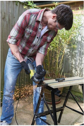 Ryobi RAG750 750 W 115 MM Avuç Taşlama - T5133002489