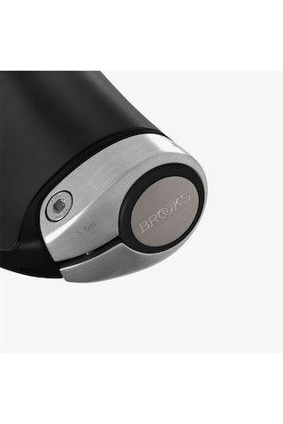 Brooks Gp1 Ergonomik Deri Elcik 100/130mm Siyah/silver A37202 Siyah