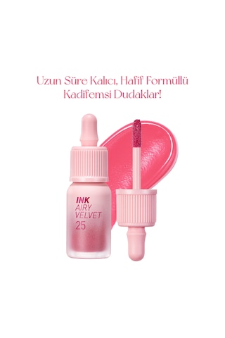 Peripera Ink Airy Velvet 25 Zazzy Peach 25