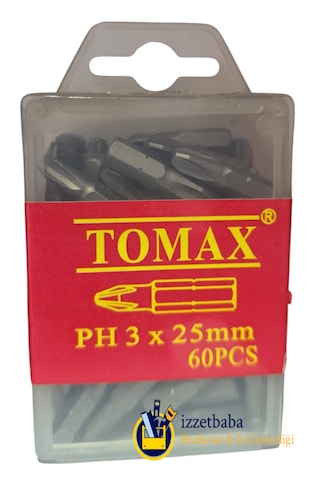 Tomax Ph3 X 25 Mm Bits Uç 60 Adet