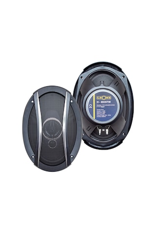 LEONE HR-6935TW 1250 WATT 6 X 9 OVAL HOPARLÖR KAPAKLI ÇİFTLİ TAKI