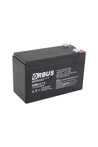Orbus Orb12-7.2 ,12v/7.2ah Kuru Akü