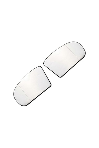 W203 W211 İçin 2 Çift Dikiz Aynası Cam Merceği - Yüksek Netlikte Yedek