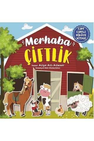 Merhaba Duygularım Ve Merhaba Çiftlik Cırt Cırtlı Hikaye Kitabı Seti - Asiye Aslı Aslaner -Sincap Kitap