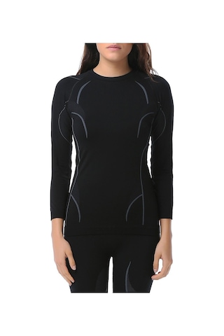 Evolite Thermowear Bayan Termal Üst İçlik (530025140) Siyah