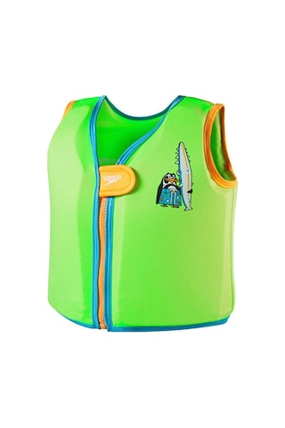 Speedo Printed Float Vest İu Green/blue Çocuk Can Yeleği 8-1225214686 Yeşil Yeşil
