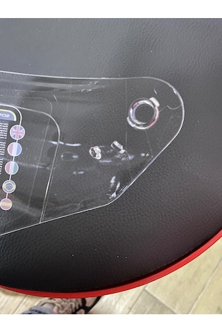 M-910 Kask Camı Siyah-şeffaf