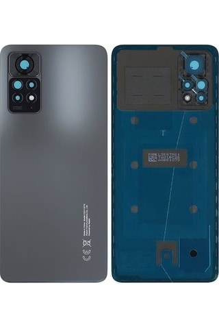 Redmi Note 11 Pro 4g Uyumlu Arka Pil Batarya Kapağı Kamera Lensli - Siyah