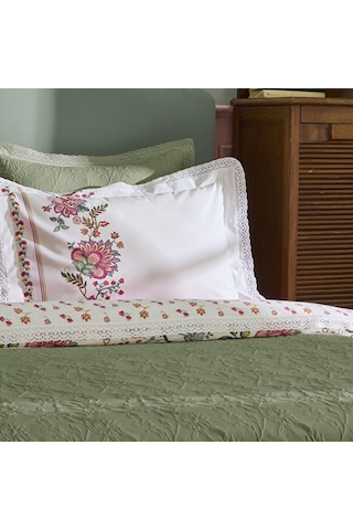 Karaca Home Everbloom %100 Pamuk Düet Set Çok Renkli