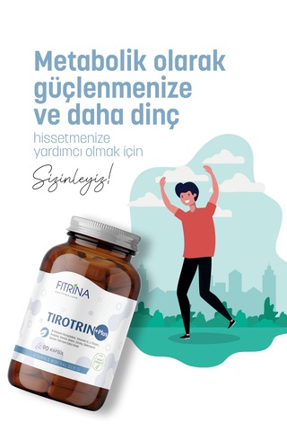 Fıtrina Tırotrın Plus 90 Kapsül