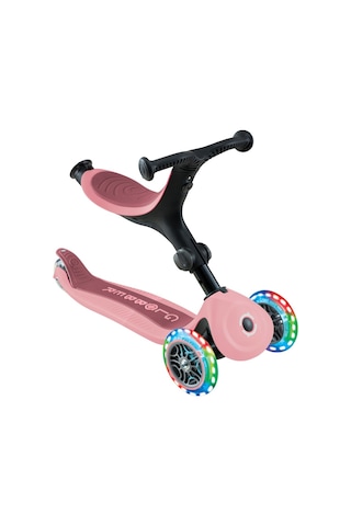 Globber Go Up Active Işıklı Scooter - Koyu Pastel Pembe