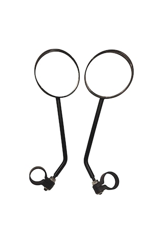 Xbyc 4020 Bisiklet Aynası 2'li Gidona Takılabilir Bükülebilir Ayarlanabilir 78mm Çaplı Tümsek Ayna