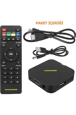 Android 10 Mini Android Tv Box 2g Ram -16gb Rom İnat Tv